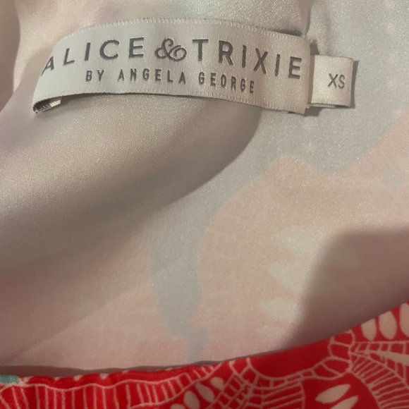 Alice & Trixie Spaghetti Strap Top with Banded Waist & Side Tie Size XS - Picture 4 of 4